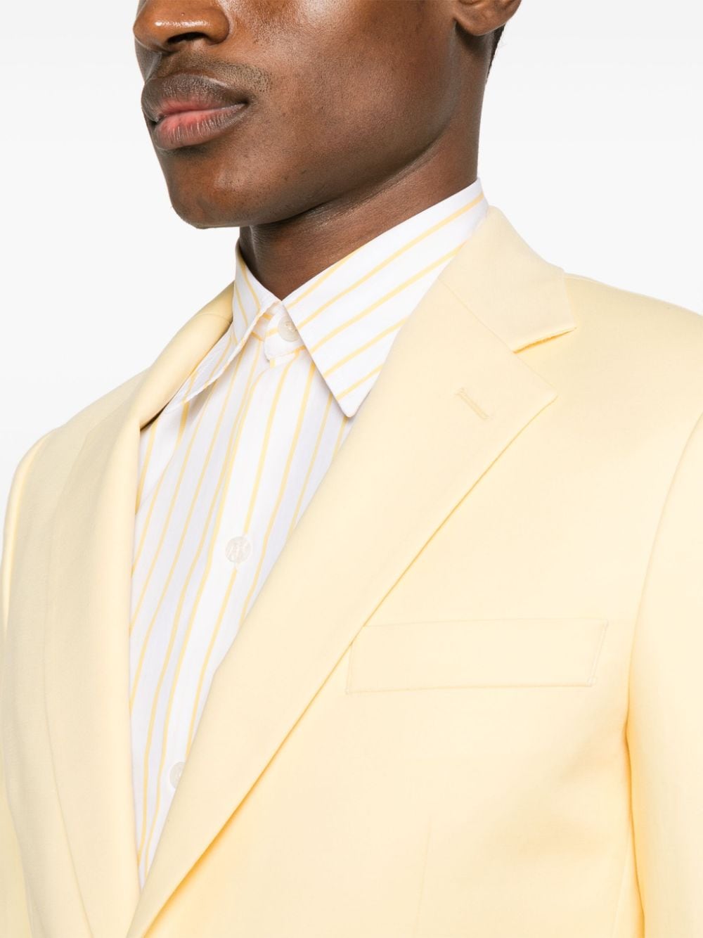 Shop Fursac Single-breasted Suit In Gelb