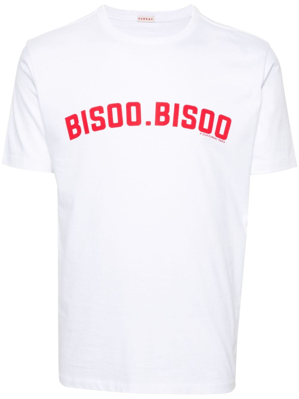 Fursac Slogan-print T-shirt In White