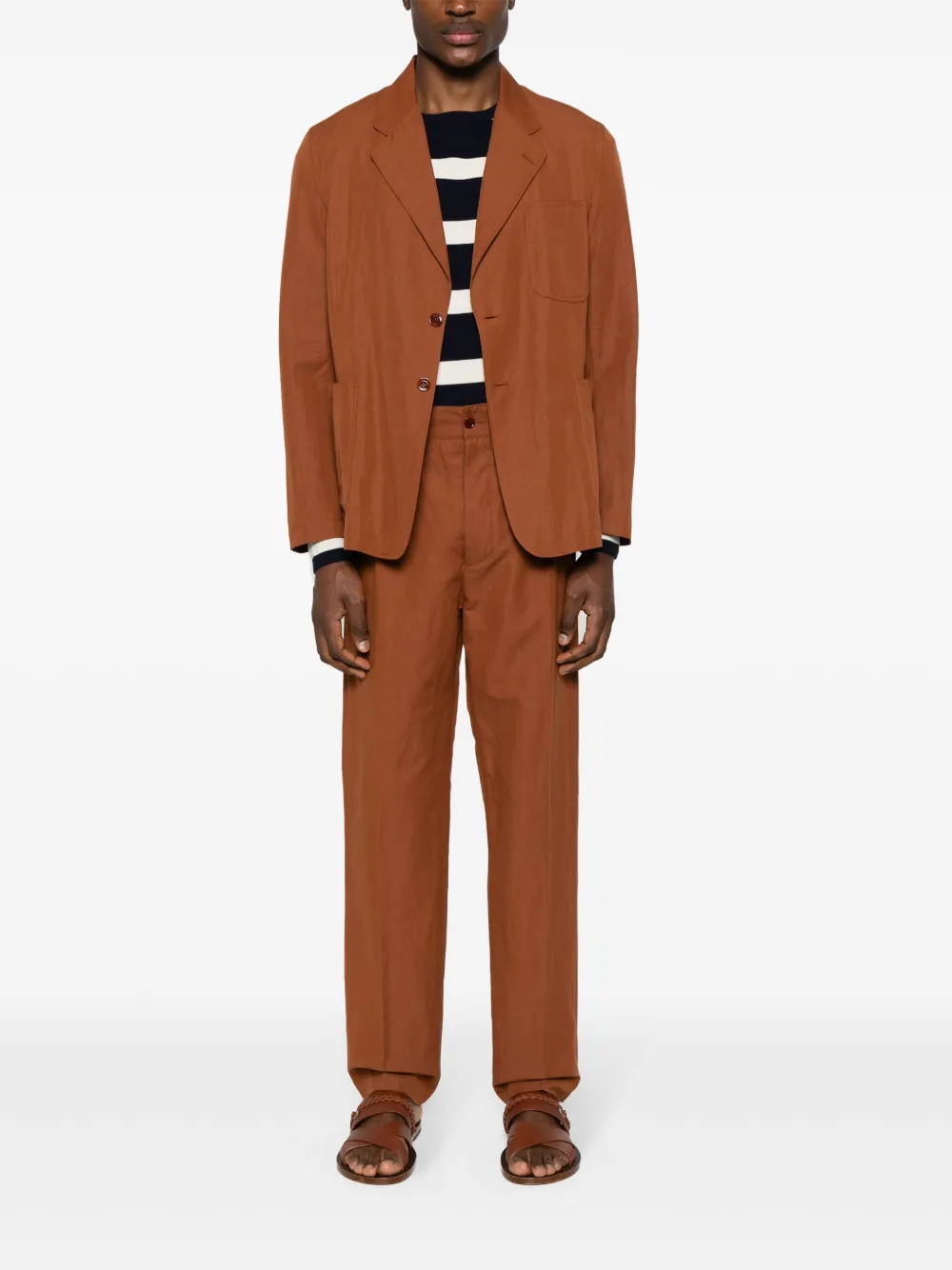 FURSAC Slim-fit broek - Bruin