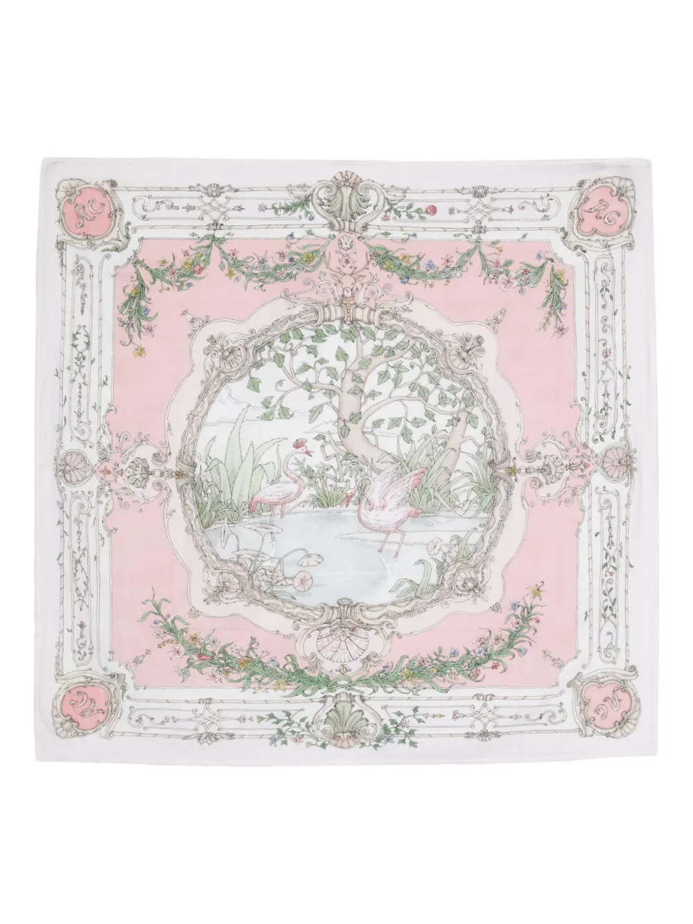 Atelier Choux Coperta Tapestry in cotone biologico - Rosa
