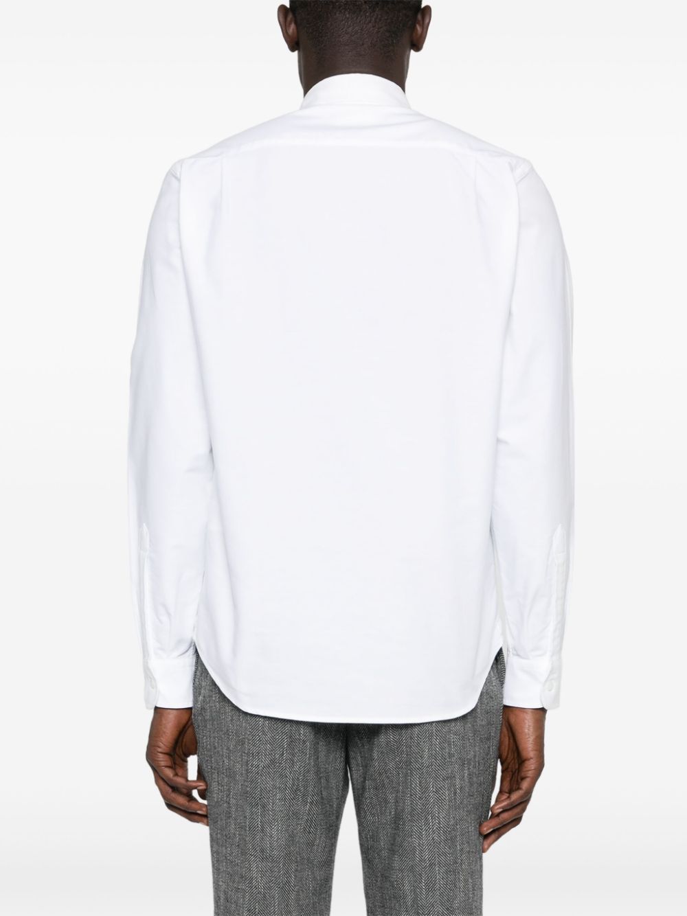 Shop Fursac Cotton Shirt In White