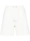 FURSAC logo-appliqué track shorts - White