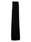 FURSAC knitted wool tie - Black