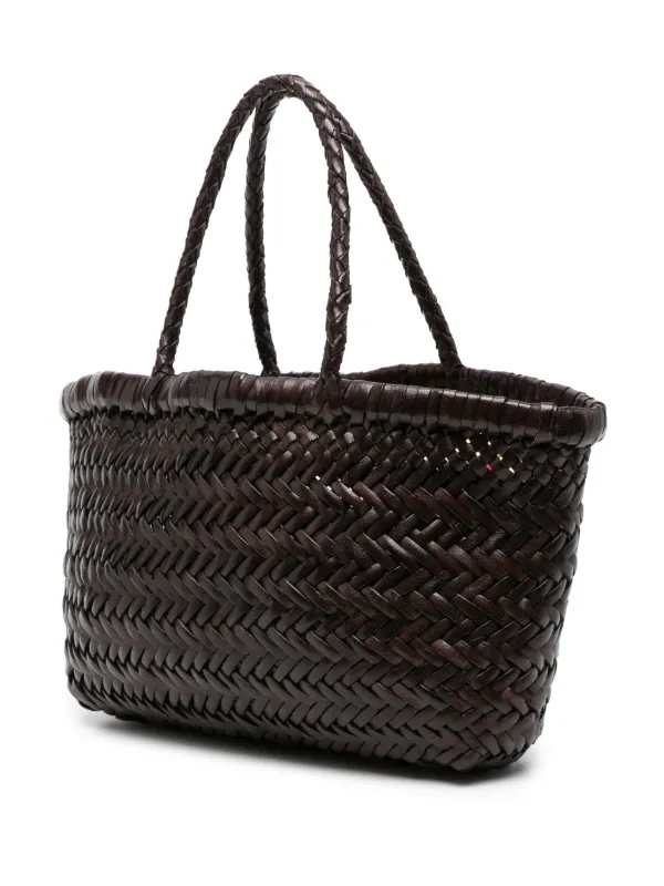 DRAGON DIFFUSION Mini Flat Gora Tote Bag | Brown | FARFETCH