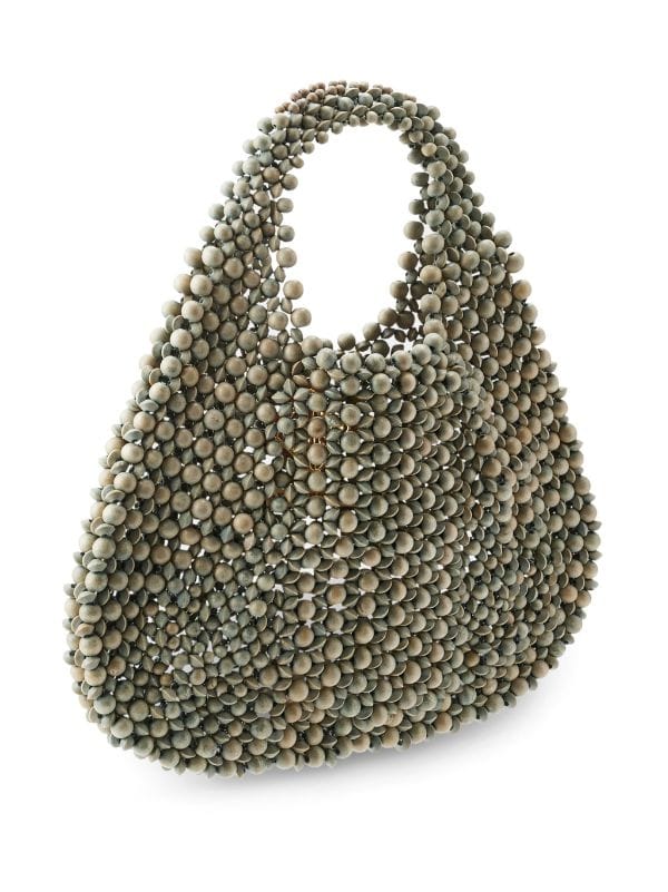 Aranaz Luha Beaded top handle Bag Farfetch