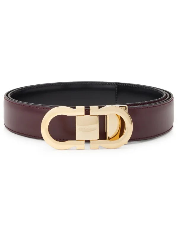 Brown ferragamo belt best sale