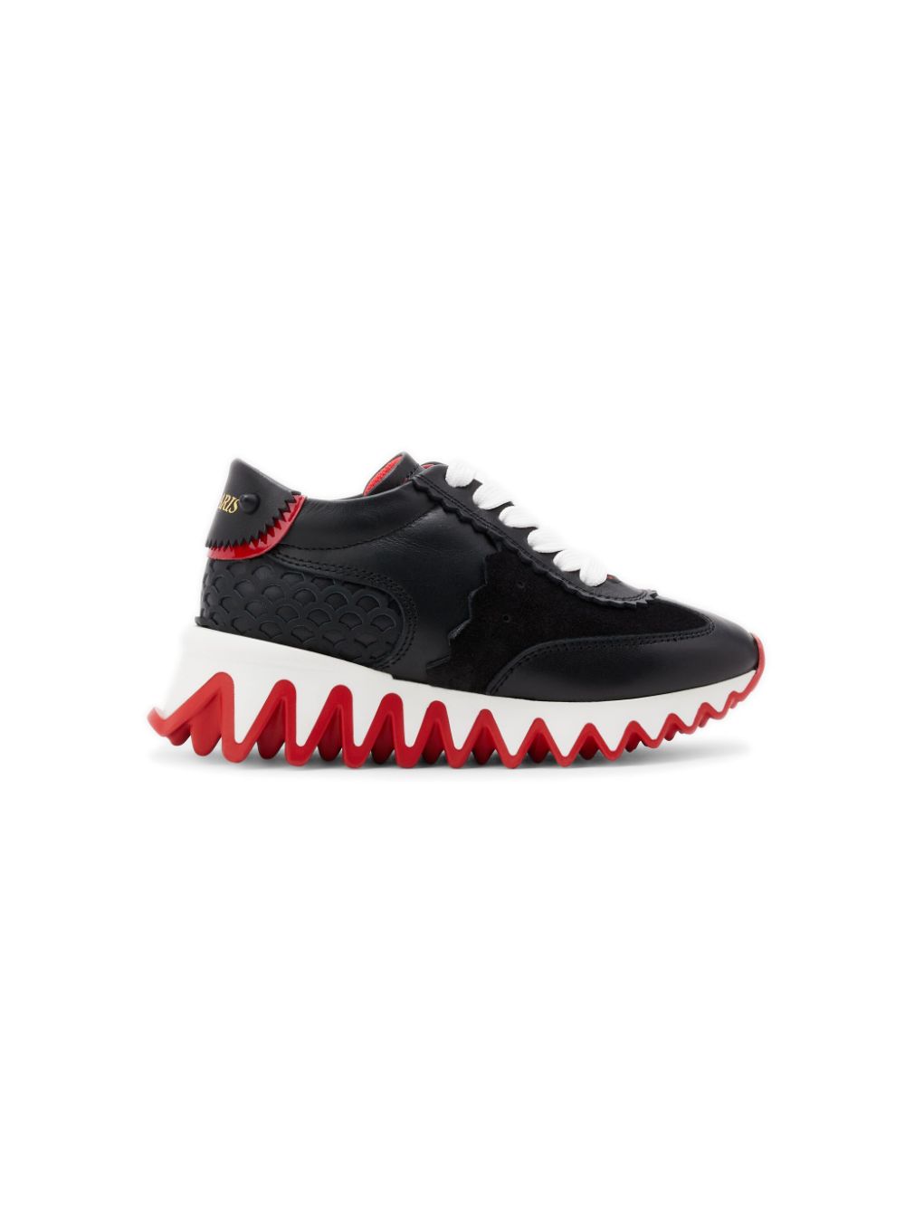 Christian Louboutin Kids Loubishark Sneakers Schwarz FARFETCH DE