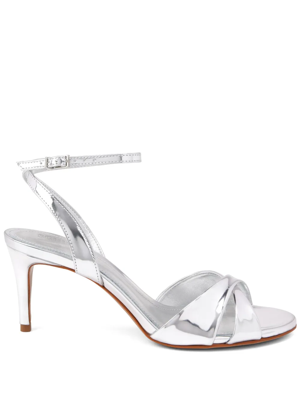 Image 1 of Schutz Hilda 80mm patent leather sandals