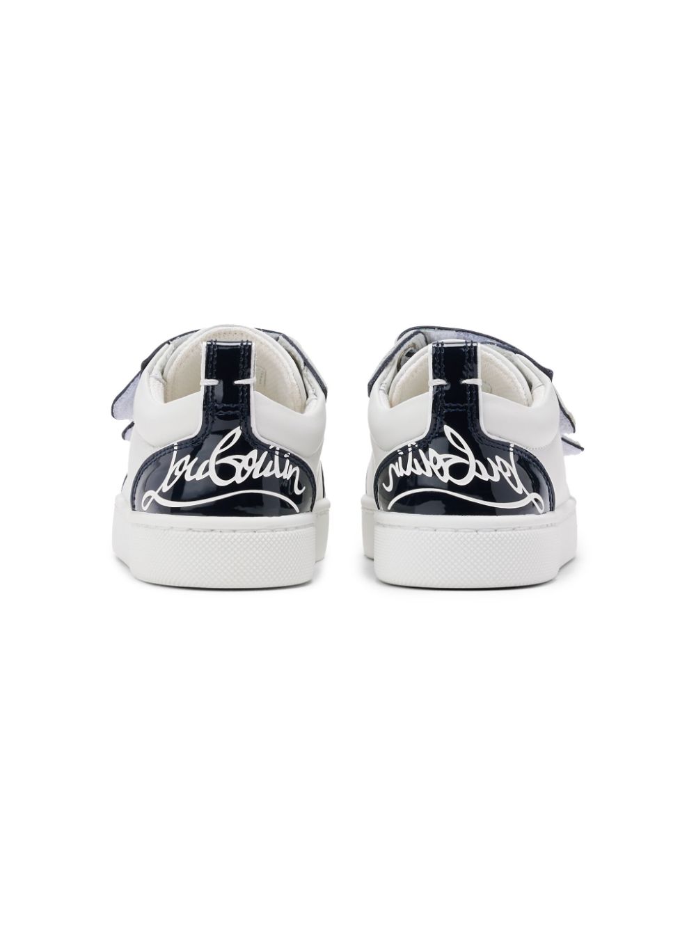 Christian Louboutin Kids Funnyto leren sneakers Wit