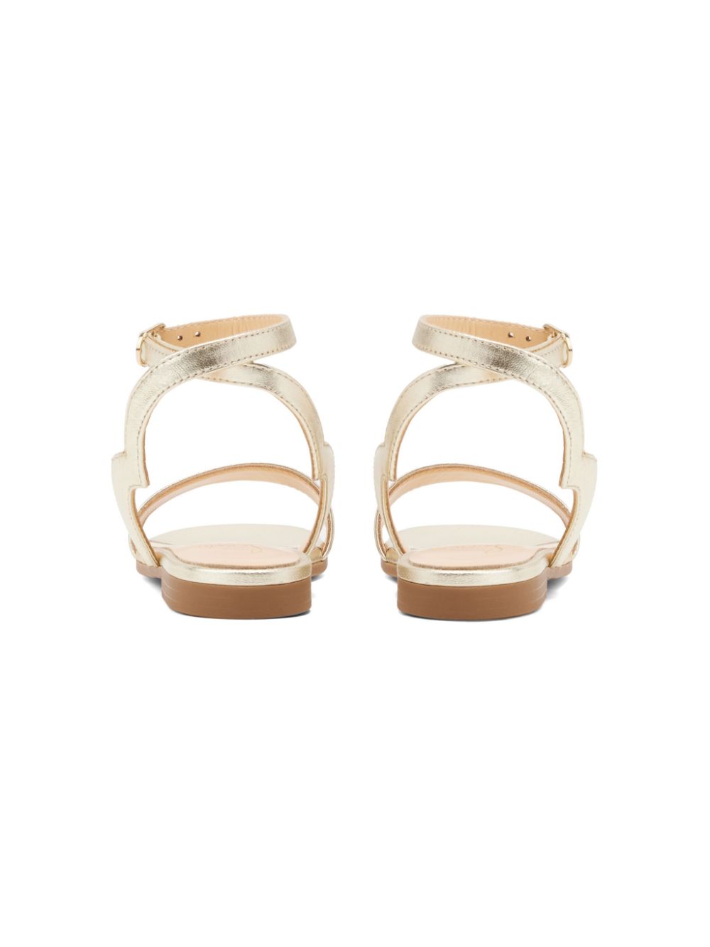 Christian Louboutin Kids Melodie Chick leather sandals Gold