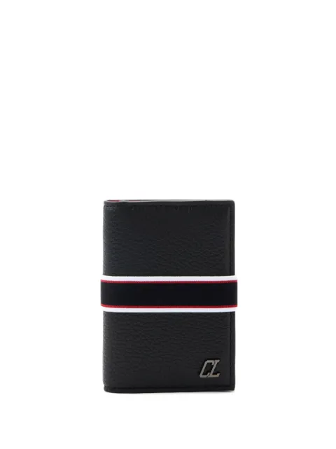 Christian Louboutin logo-appliqué leather wallet