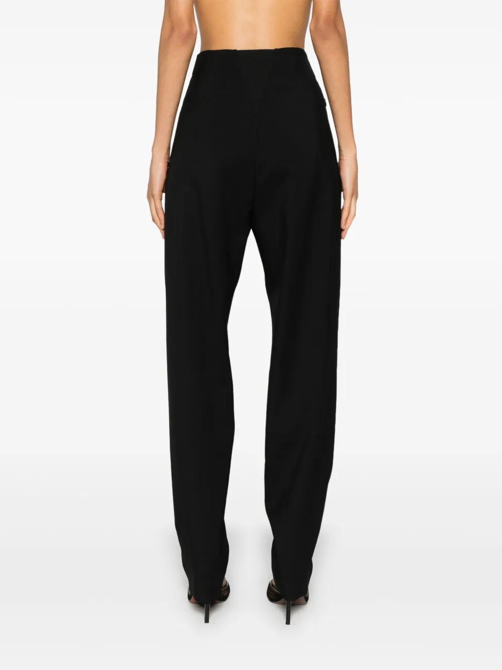 Alaïa Corset Trousers | Black | FARFETCH CY