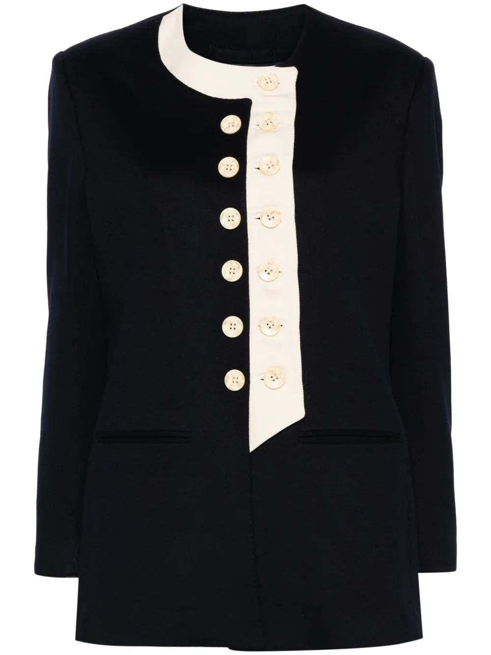Giuliva Heritage Lara kasjmier blazer Blauw