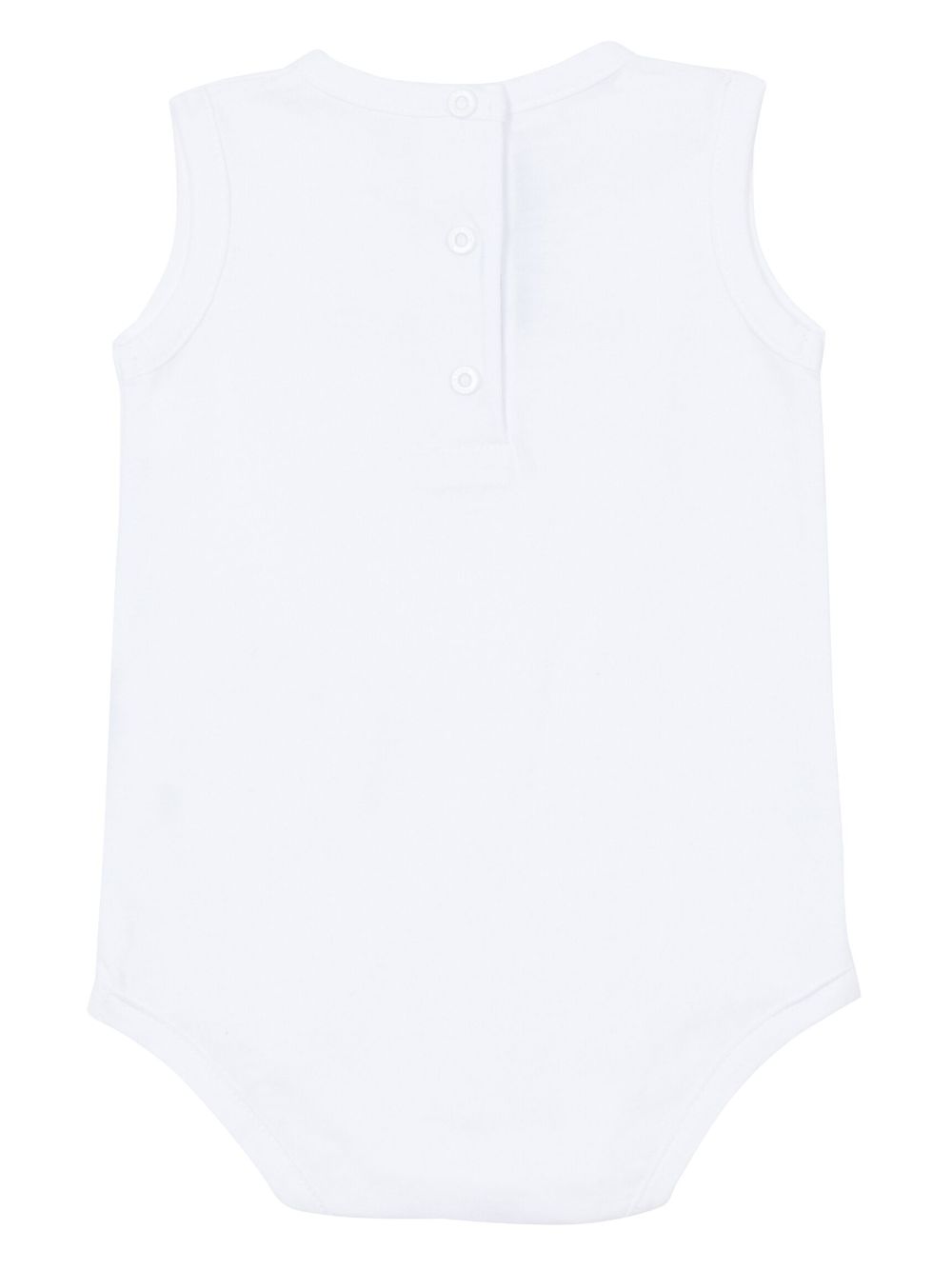 Balmain Kids logo-print cotton bodies (pack of five) - White