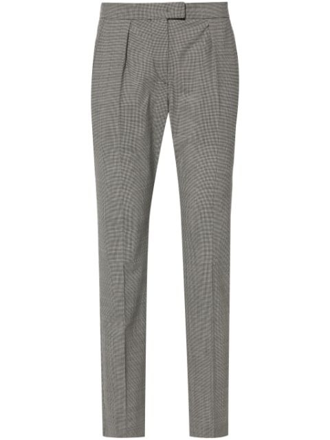 ISABEL MARANT Nolena houndstooth-print trousers Women