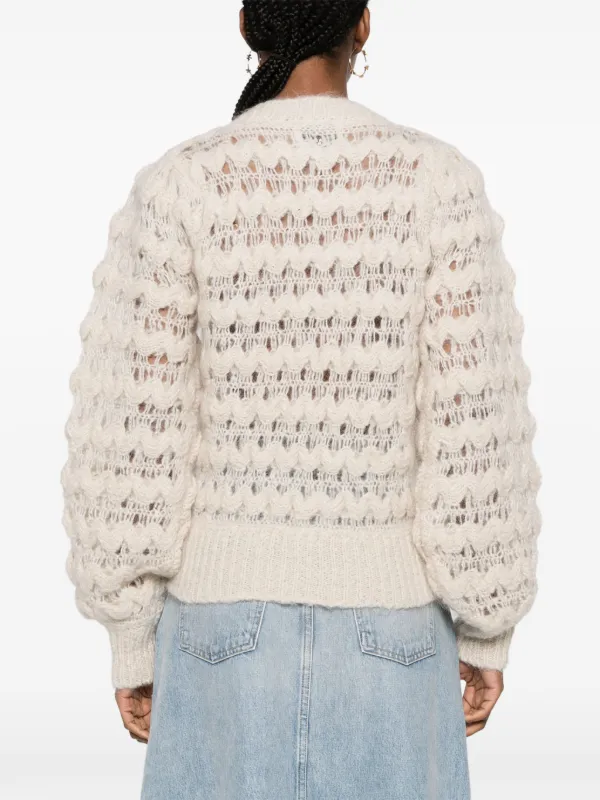 イザベルマラン チャンキーニット ISABEL MARANT Elvire チャンキーニット セーター | ニュートラル