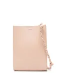 Jil Sander Tangle leather crossbody bag - Pink