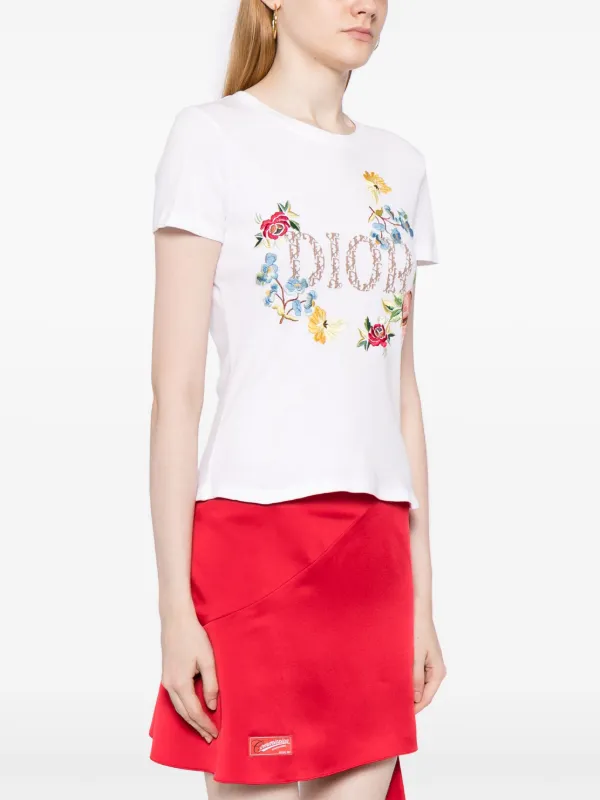 dior print t shirt