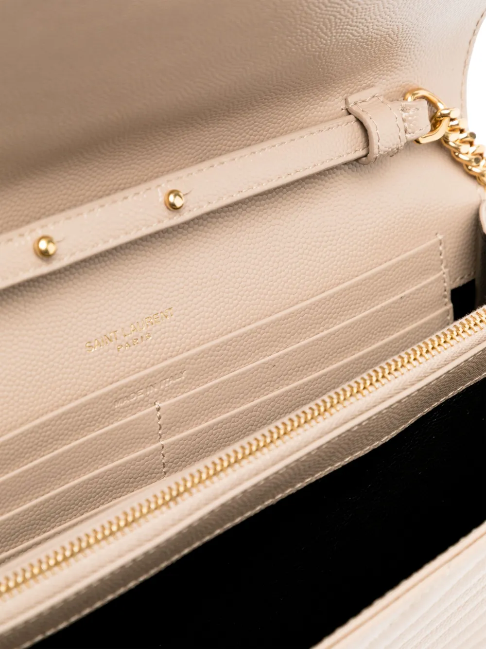 Saint Laurent Classic Cassandre walletonchain Farfetch