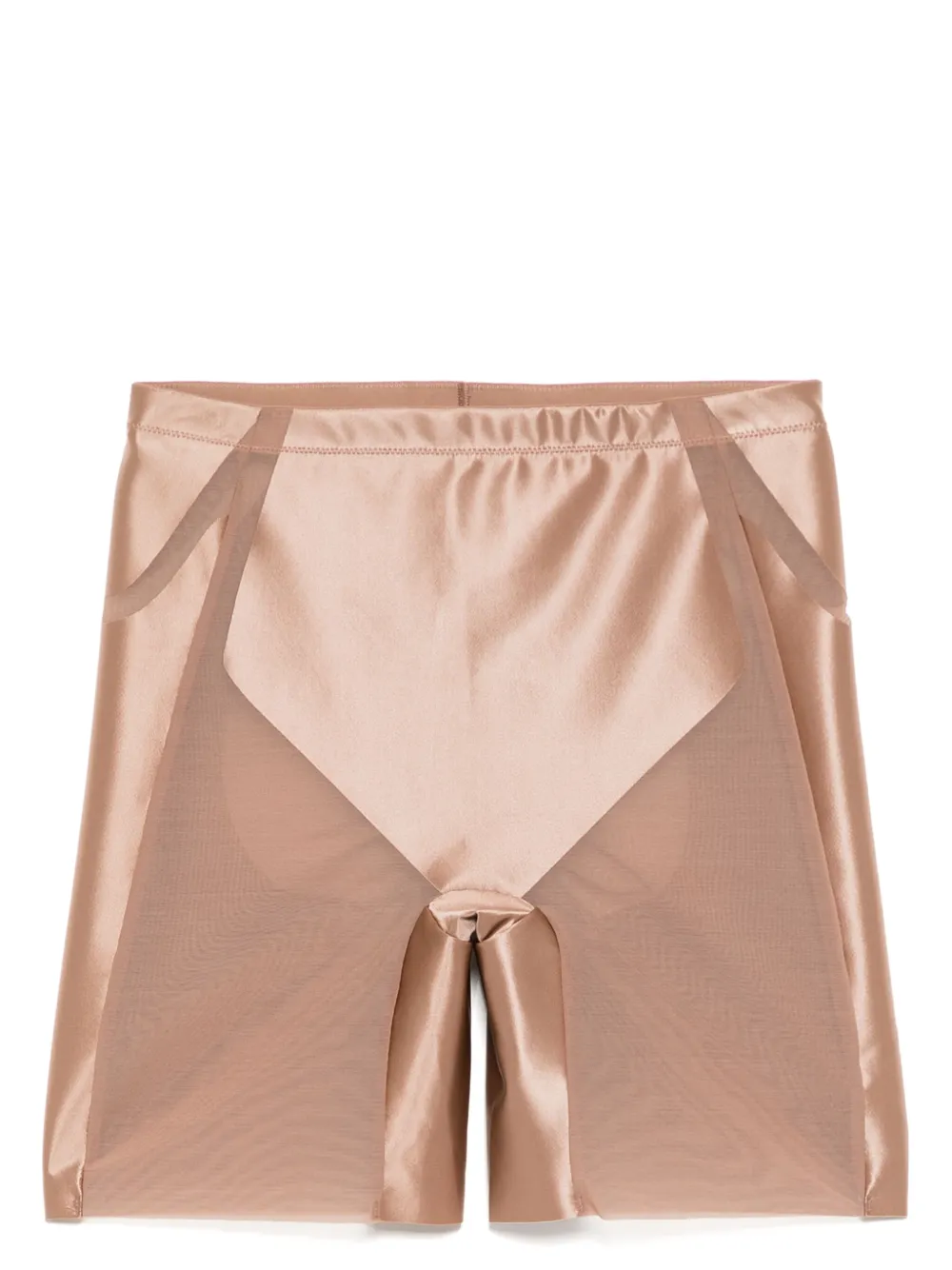 Spanx Shaping Sating Thigh Short In Neutrals
