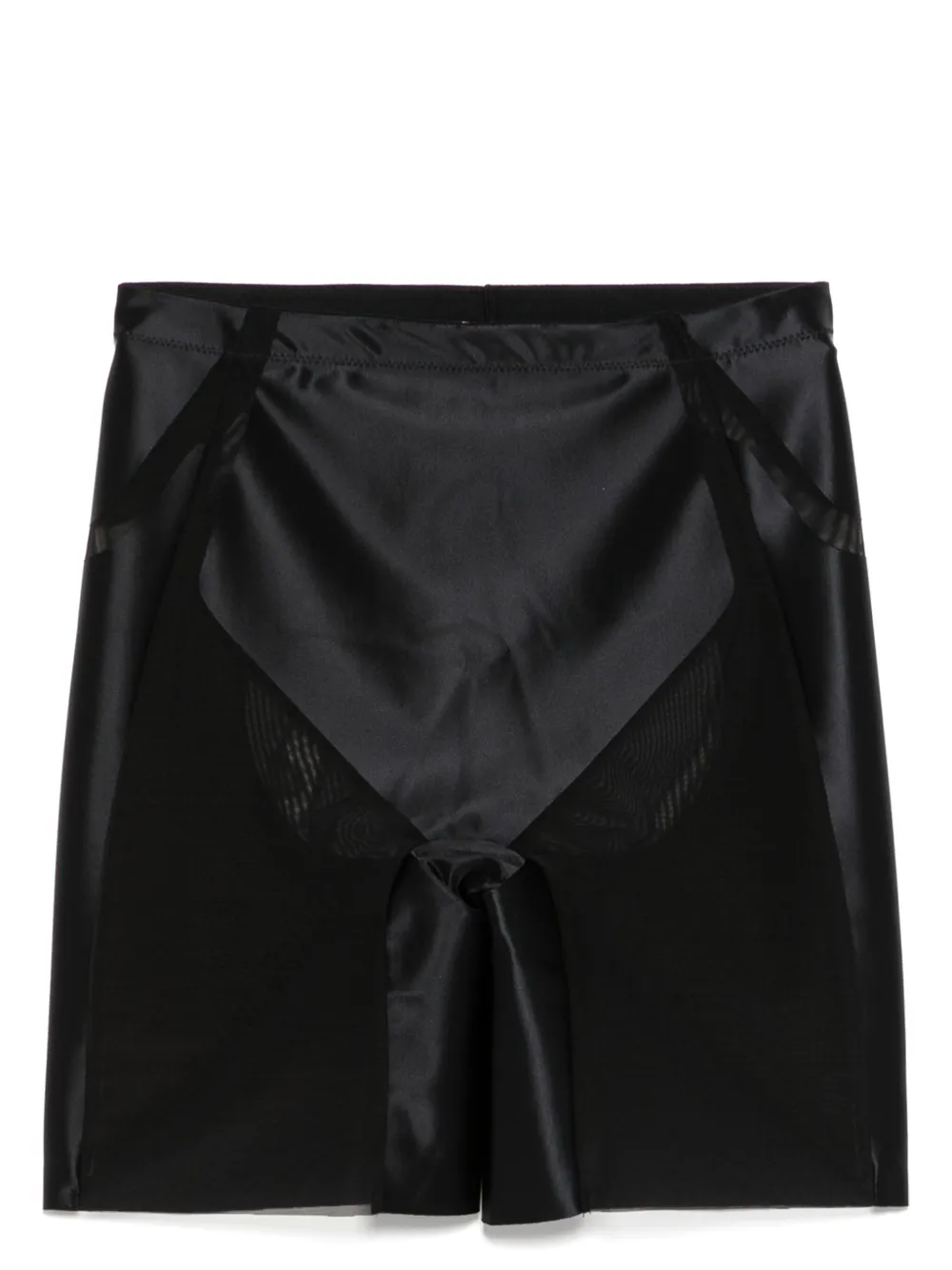 SPANX Shorts modellanti in raso - Nero