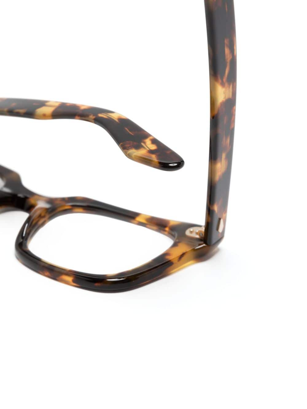 Shop Moscot Grober Square-frame Glasses In Braun