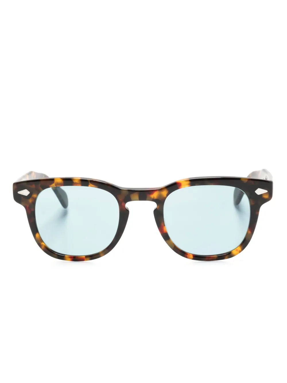 Moscot Gelt zonnebril Bruin