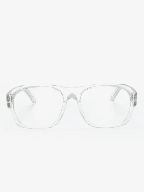Moscot transparent-design square-frame glasses