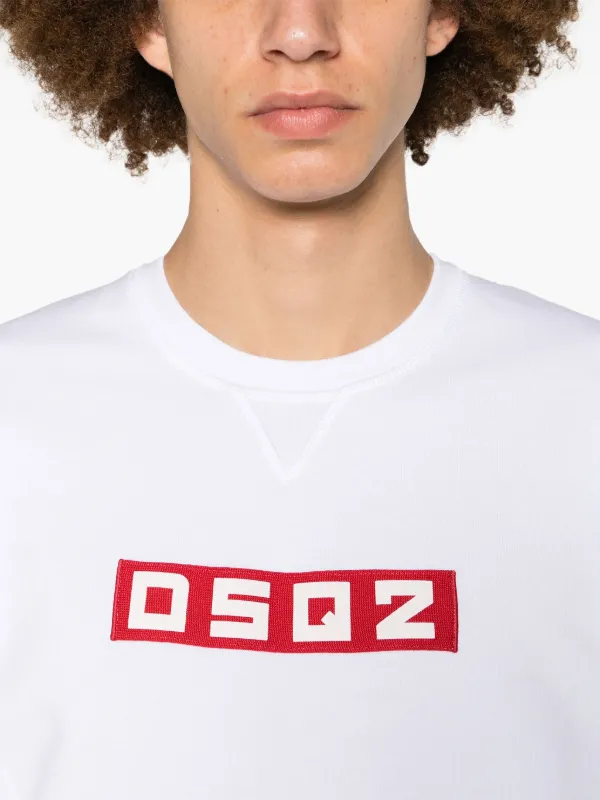 DSQUARED2 ロゴ スウェットシャツ | ホワイト | FARFETCH JP