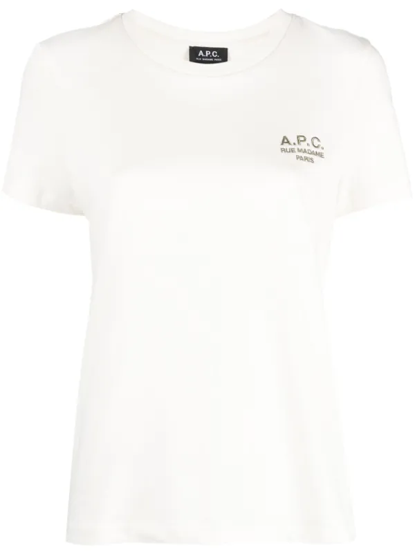 Tシャツ・カットソー A.P.C. Woman T-Shirt White COHBMM26384 TAE Tracy Tシャツ｜FEMME ｜A.P.C. | アーペーセー日本公式