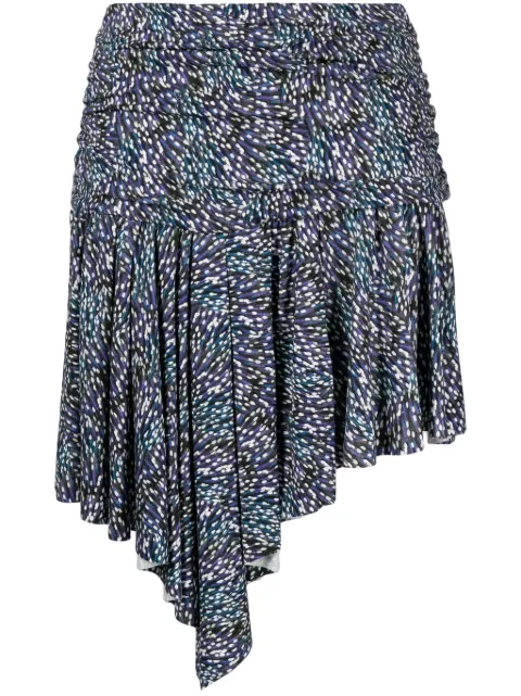 MARANT ÉTOILE Juliany spot-print miniskirt