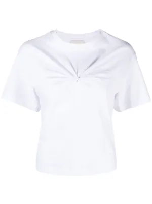 Enföld floral-appliqué T-shirt | White | FARFETCH