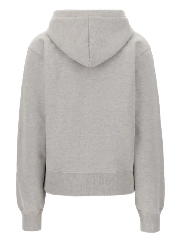 パーカー・フーディ Saint Laurent SS24 CASSANDRE HOODIE (778464 Y36SW4140) Saint Laurent Cassandre-logo Cotton Hoodie | Grey | FARFETCH
