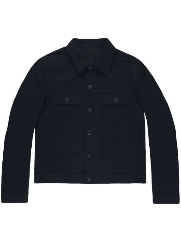 Trucker cotton shirt jacket