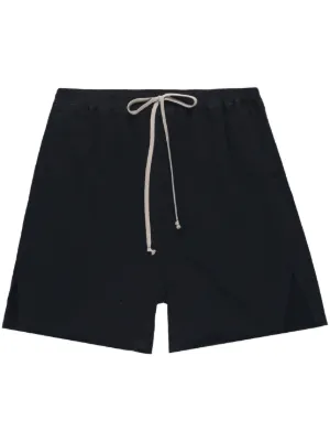 Rick Owens x Moncler loose fit Cotton Shorts Farfetch