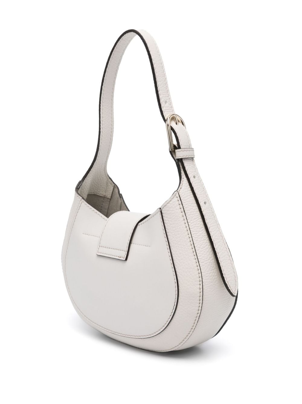 FURLA ARCH-MOTIF GRAINED LEATHER BAG 