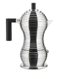 Alessi layered espresso coffee maker - Silver