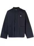 Danton logo-patch padded jacket - Blue