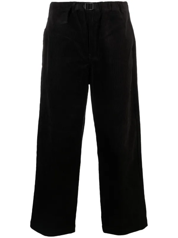 パンツ everyone wide straight corduroy trousers everyone wide straight corduroy trousers (BLACK) | everyone