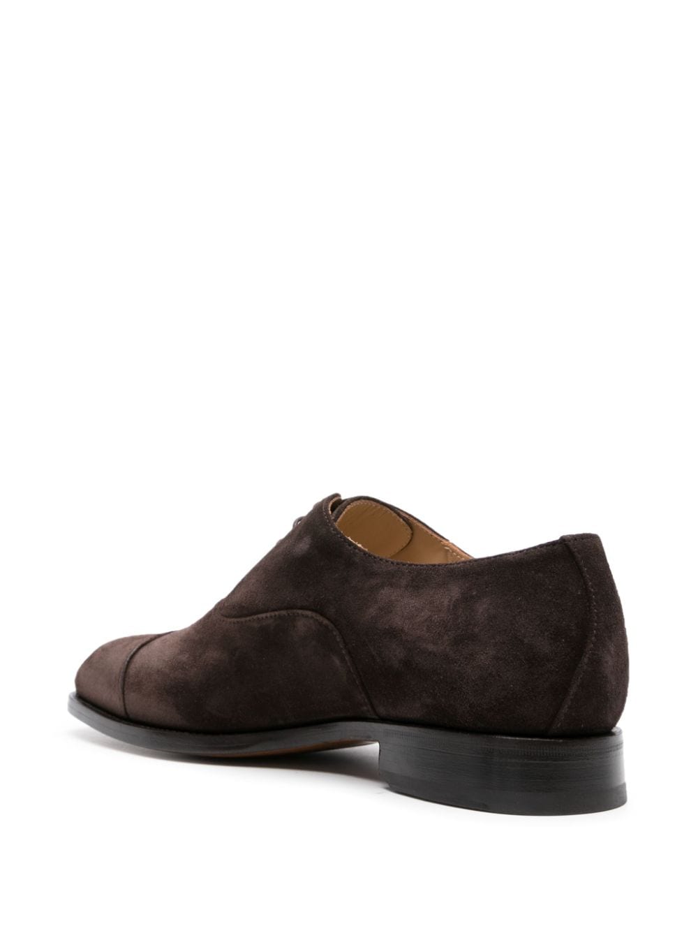 Shop Scarosso Salvatore Suede Oxford Shoes In Brown