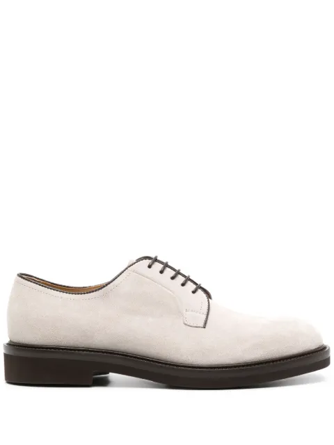 Scarosso Harry suede derby shoes