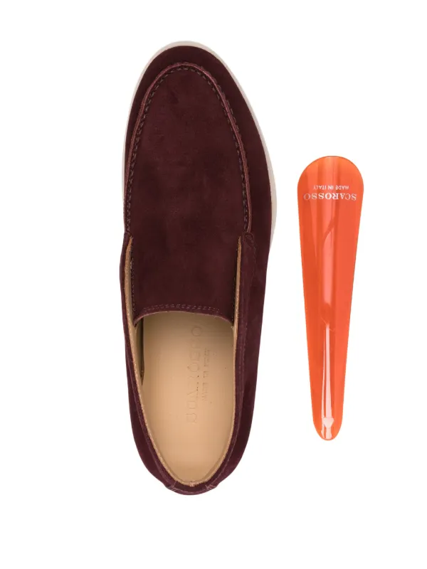 Scarosso Leonardo Suede Boots | Purple | FARFETCH