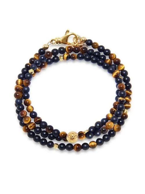 Bracelet The Mykonos à perles - Nialaya Jewelry - Modalova