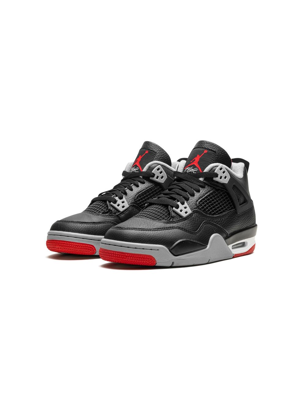 Shop Jordan Air  4 "bred Reimagined" Sneakers In Black