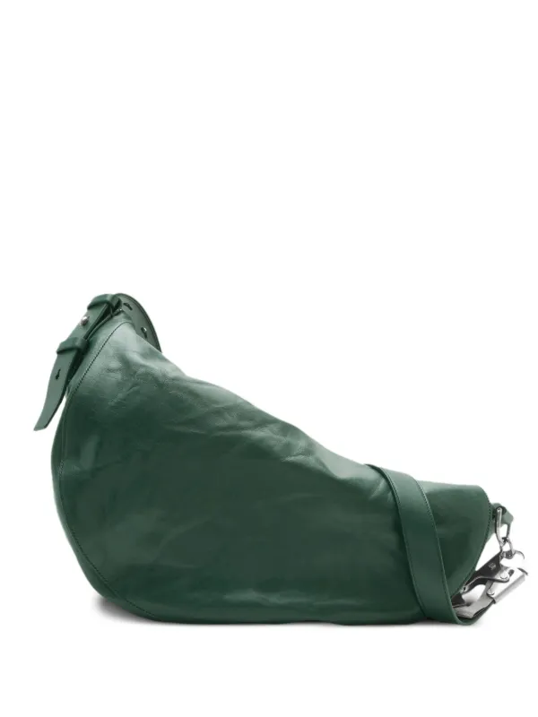 Burberry Knight Leather Tote Bag | Green | FARFETCH PT