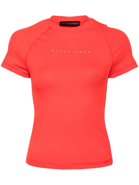Ottolinger layered logo-print T-shirt