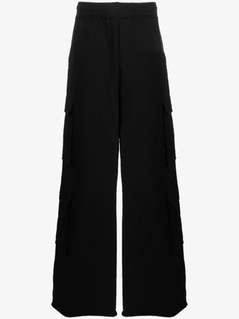 VETEMENTS cargo cotton track pants