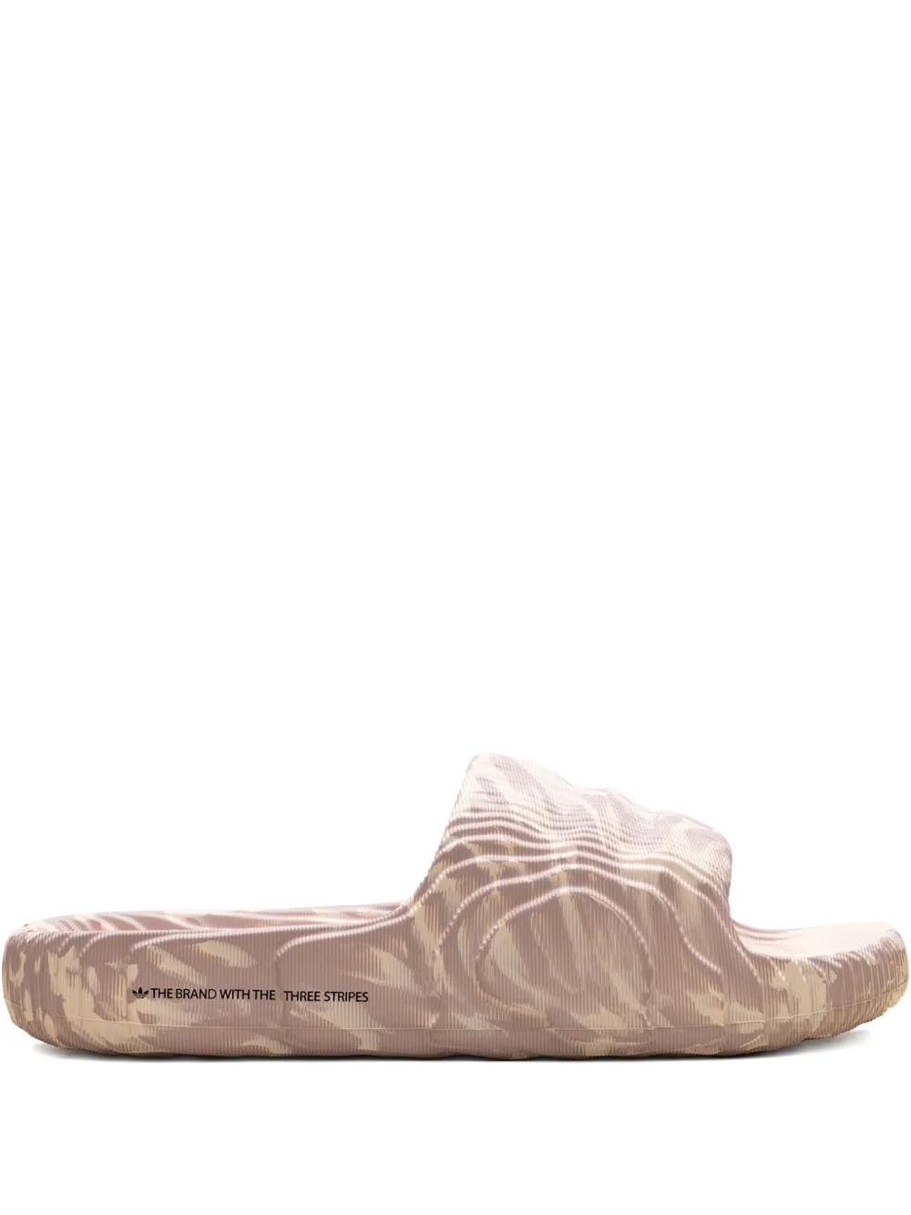 adidas Adilette textured slide sandals | Neutrals | Image 1