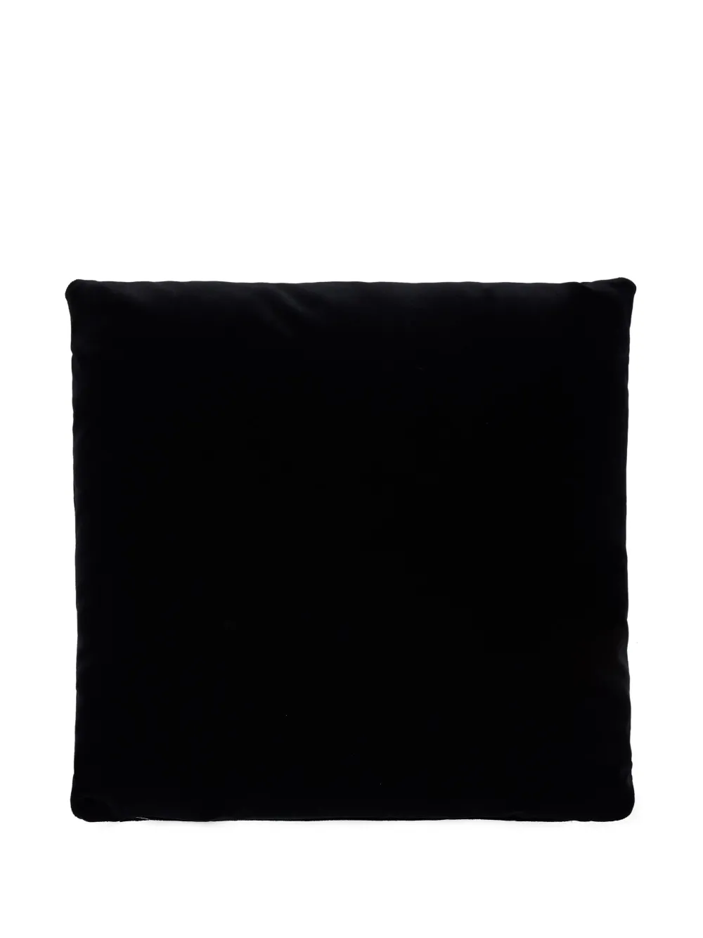 Versace Medusa-head Studded Cotton Cushion In Black