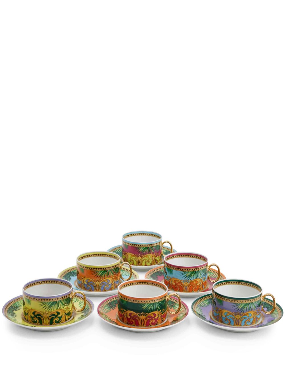 Versace Jungle Animalier tea cup (set of six)